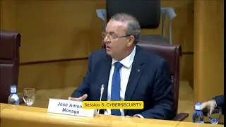CYBERSECURITY -Senator Jos&eacute; Antonio Monago Terraza- Senate of Spain