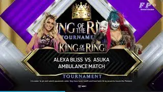 WWE 2K24 PS4 Ambulance Match Gameplay