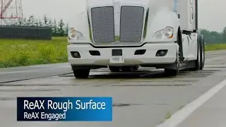 Commercial Truck Steering with Ease on Rough Surface Using ZF ReAX