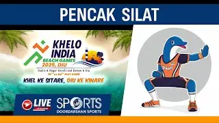 LIVE - Pencak Silat - Khelo India Beach Games 2025, Diu | Doordarshan Sports