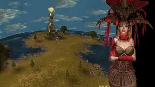 Shamaness Jenny Starveling plays Populous: The Beginning.