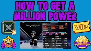 HOW TO GET 1 MILION POWER IN DUNGEON HUNTERS | ROBLOX