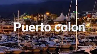 Tenerife sur, puerto colon , dream holiday on boat ,isole Canarie , Adeje,