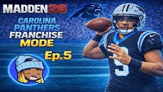 IT'S RAINING AT BANK OF AMERICA STADIUM!!! Madden 26 Carolina Panthers Franchise Ep. 5