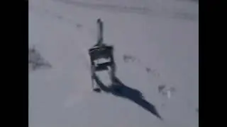 Skiing Robot Races Down Snow Slope on the Moon