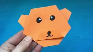 BRICOLAGE AVEC DU PAPIER ★ COMME FAIRE L'OURS ★ ORIGAMI FACILE