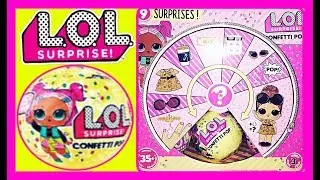 LOL Surprise NEW Series 3 Confetti Pop Search for Gold Ball Boss Queen
