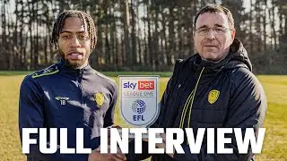 FULL INTERVIEW: RUMARN BURRELL REACTS TO WINNING LEAGUE ONE PLAYER OF THE MONTH