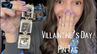 Villaintine&rsquo;s Day Pin Tag | Disney Pin Tag | Disney Holly Grail Pin | Disney Pin Haul #disneypins