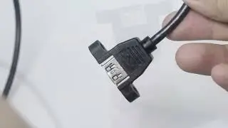 USB 3.0 Male to Female Extension Cable with Ferrite Core and Screw-Lock Panel Mount