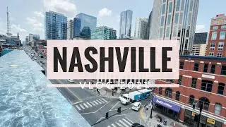 DAY TRIP TO NASHVILLE | Honky Tonk's & Virgin Hotel
