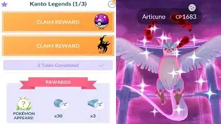 OMG😲Dynamax Articuno From Special Research in Pokemon Go 