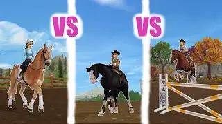 Dressurreiter VS Westernreiter VS Springreiter 🥳😨/SSO/Aleah Mclion