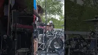 EU featuring Sugar Bear - JuJu solo 🥁 live @ Green Valley! GoGo George Day! 06.29.24 #drumsolo