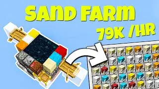 BEST Minecraft 1.21 Sand Farm &ndash; 79,000/Hour! No Chunk Loader Needed!