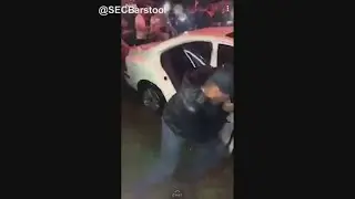Kentucky Fans Destroy Car