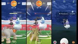 Shiny Thundurus Trio Raid: Rock Type Counters in Pokemon GO 2021, Rhyperior, Terrakion, Tyranitar