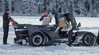 NEVER SEEN BEFORE: BUGATTI BOLIDE Hypercars Drifting on Ice ❄️🔥