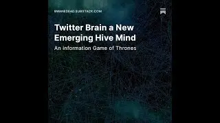 Is a new political party forming? Twitter Hive Mind