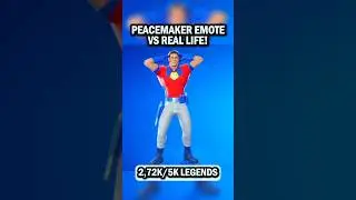 Peacemaker Fortnite Dance In Real Life!