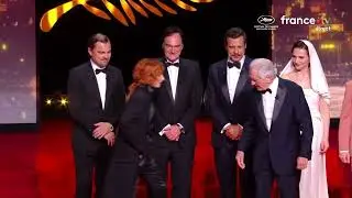 Myl&egrave;ne Farmer avec Robert De Niro, Quentin Tarantino, L&eacute;onardo Di Caprio &agrave; Cannes