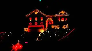 Heavy Metal Christmas light show