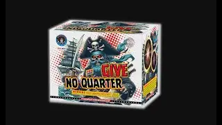 NEW FOR 2025 - A6278 GIVE NO QUARTER - Pyropirate Brand from Pyromooi Fireworks Ltd