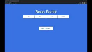 Tooltip Project Using React