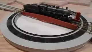 Kato n-scale indexed turn table with dcc operation
