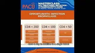 Opportunistic infection prophylaxis