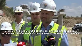 Интензивно се работи на автопатот Прилеп - Битола, Бехтел и Енка бараат уште околу 400 работници
