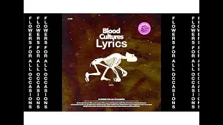 Blood Cultures   Flowers for All Occasions Lyrics / Lyric Video