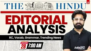 The Hindu Editorial Analysis | 28 Oct 2025 | Reading, Grammar, Vocab, MCQs | Hindu Analysis 2025