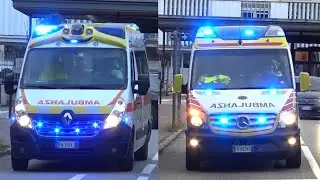 [PA300 Siren] Ambulanza SUEM 118 Conegliano + Ambulanza Castelmonte Onlus in emergenza