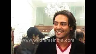 Arjun Rampal on Fashion at Anna Singh Launch Event  