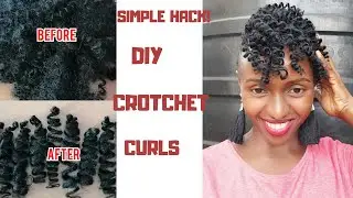 DIY KINKY CROTCHET CURLS/ SIMPLE HACK / REUSE YOUR HAIR/ SAVE MONEY