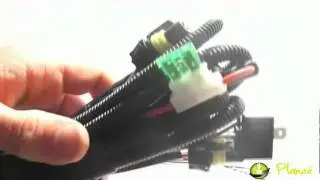 35W HID H4-3 Hi/Low Relay Harness
