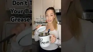 Don&rsquo;t Throw Your Bacon Grease Away. Description  Below👇🏼