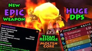 I FINALLY got a EPIC WEAPON so its time to PUMP | Frost DK Molten Core Titan Reforge