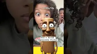 Dad and son Trying Don&rsquo;t Blink Tung Sahur Challenge #shorts #family