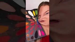 TRYING TO DO MY MAKEUP USING THIS CRAZY FILTER *so hard* #shorts