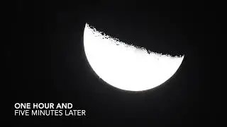 Antares star and the Moon.The 2024 conjunction filmed with a telescope.