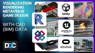 Revit and IFC in Unreal Engine, Unity, Oculus  - VISUALIZATION, RENDERING, METAVERSE, GAME DESIGN