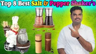✅ Top 8 Best Salt & Pepper Shakers In India 2025 With Price |Spice Shakers Review & Comparison