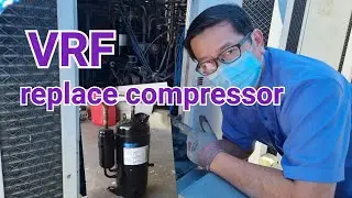 Как заменить компрессор кондиционера VRF | Системы отопления, вентиляции и кондиционирования