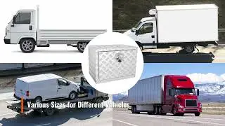 VEVOR Underbody Truck Box - Keep Your Tools Safe & Dry! Ultimate Storage for Trucks & Trailers