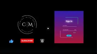Creating a Login Page with HTML, CSS, and JAVASCRIPT | Use JavaScript to show and hide password