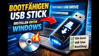 Bootfähigen USB Stick erstellen