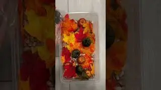 Fall Sensory Bin