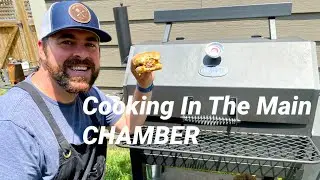 Hamburgers & Hot Dogs On an Offset Smoker!  Cooked Both Ways.